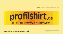 Desktop Screenshot of profilshirt.de